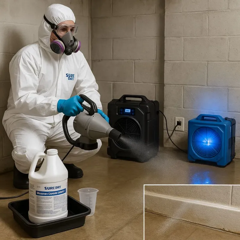 Sanitization and Odor Removal process in Fairforest, SC
