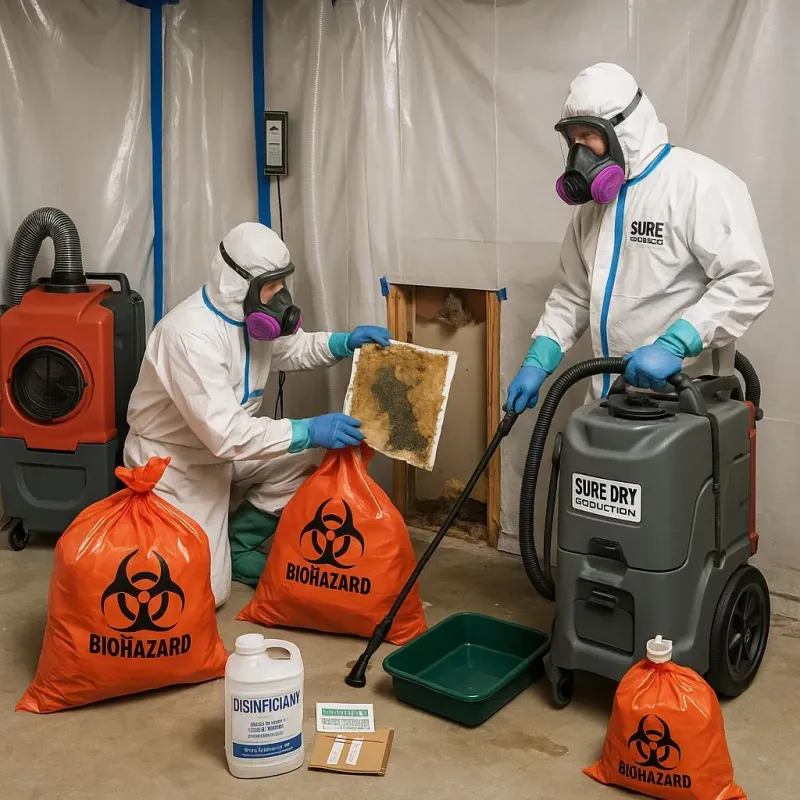 Contaminated Water Handling Protocols process in Fairforest, SC