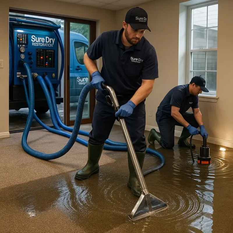 Water Extraction and Removal process in Fairforest, SC